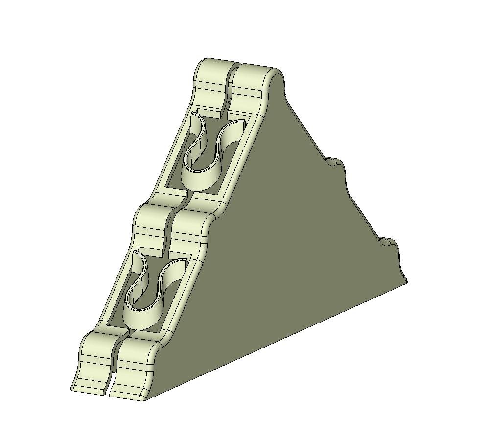 Pièce NEGOPLAST en modélisation 3D